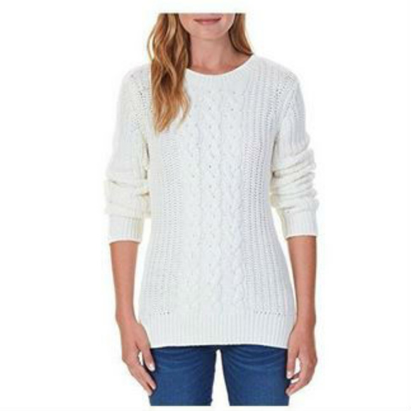 Nautica Sweaters - Nautica Women’s Single Cable Knit Tunic Sweater